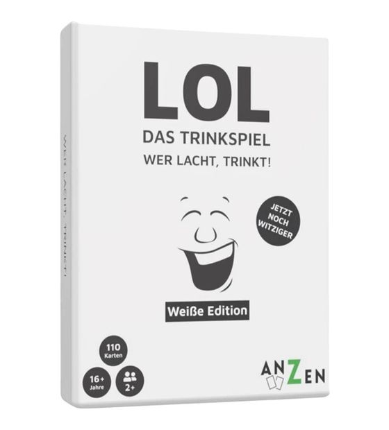 Carletto LOL - Das Trinkspiel - Weisse Edition Kartenspiel bis zu 12 Spielern ab 16 Jahr(e) f&uuml;r 17,99 Euro