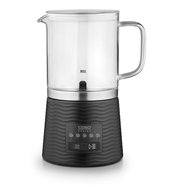 Caso 1661 CappuLatte Milchaufschäumer Automatischer Milchaufschäumer/-wärmer ca. 200 ml  (Schwarz) f&uuml;r 49,99 Euro
