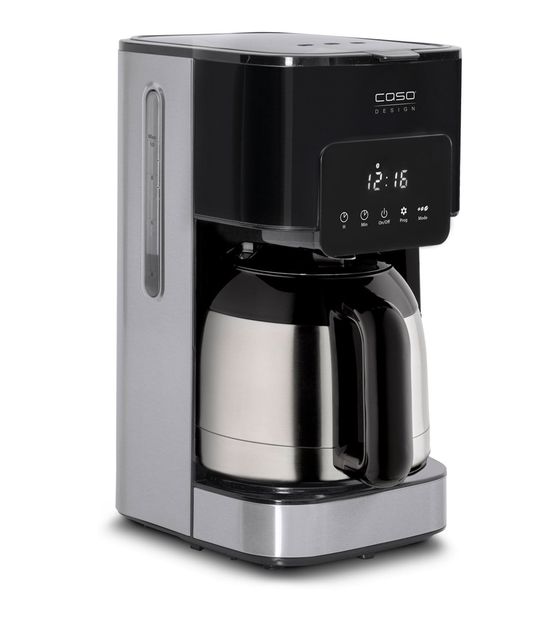 Caso 1845 Coffee Taste&Style Duo Thermo 10 Tassen Filterkaffeemaschine 1,2 l  (Schwarz, Edelstahl) f&uuml;r 75,49 Euro