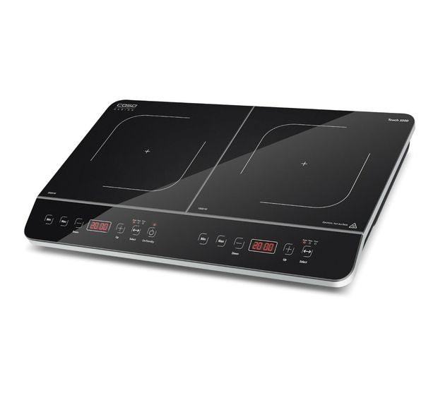 Caso Design Touch 3500 60 cm Induktionskochplatte 2 Kochzonen f&uuml;r 94,99 Euro