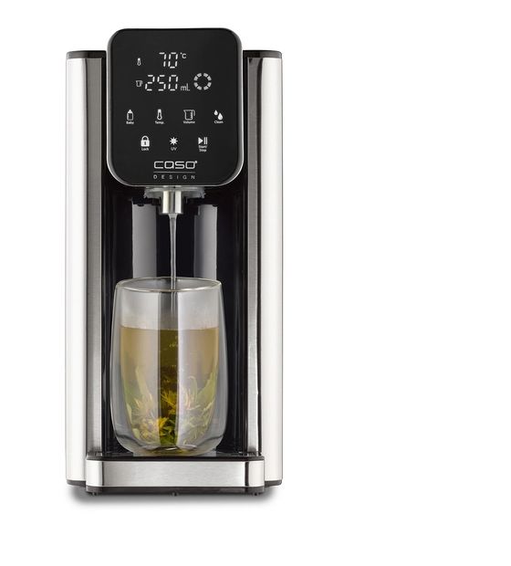 Caso HW666 Teemaschine  (Schwarz, Edelstahl) f&uuml;r 104,99 Euro