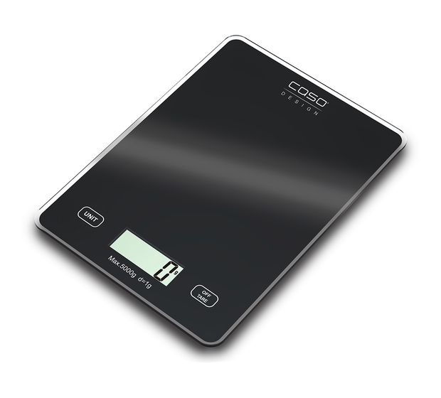 Caso Slim 3210 Elektronische Küchenwaage bis 5 kg Genauigkeit 1 g  (Schwarz) f&uuml;r 11,99 Euro