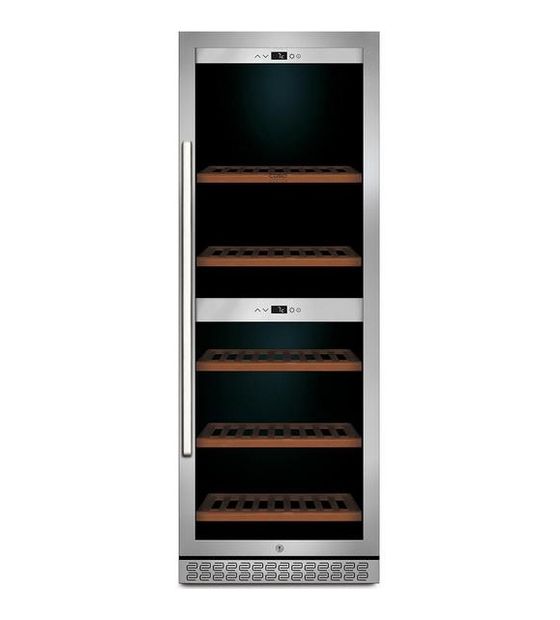 Caso WineChef Pro 126 Weinkühler Freistehend 2 Zonen 125 Flasche(n) f&uuml;r 1.397,00 Euro