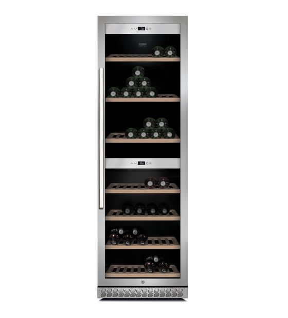 Caso WineChef Pro 180 Weinkühler Freistehend 2 Zonen 180 Flasche(n) f&uuml;r 1.699,00 Euro