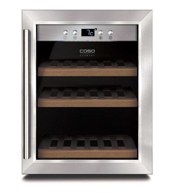 Caso WineSafe 12 Classic Weinkühler Freistehend EEK: G 1 Zonen 12 Flasche(n) f&uuml;r 345,00 Euro