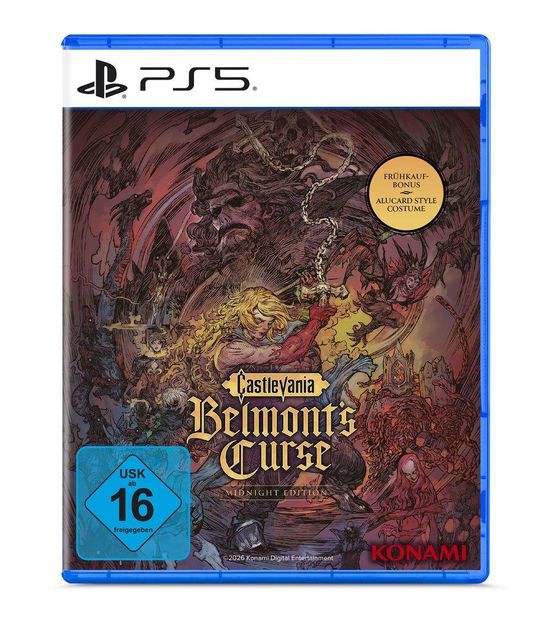 Castlevania: Belmont's Curse - Midnight Edition (PlayStation 5) f&uuml;r 39,99 Euro