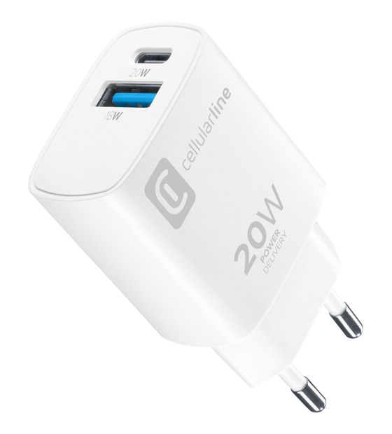 Cellular Line ACHIPH2USBPD20SMLW f&uuml;r 15,99 Euro
