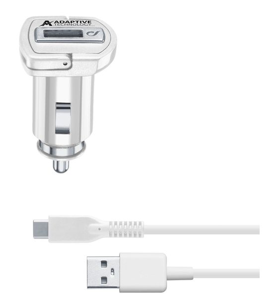Cellular Line Adaptive Fast Car Charger Kit 15W - USB-C - Samsung f&uuml;r 18,99 Euro