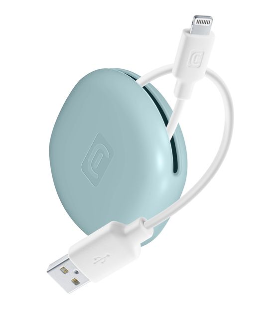 Cellular Line Bag Cable Stecker Lightning auf USB A 1 m  (Weiß) f&uuml;r 26,99 Euro