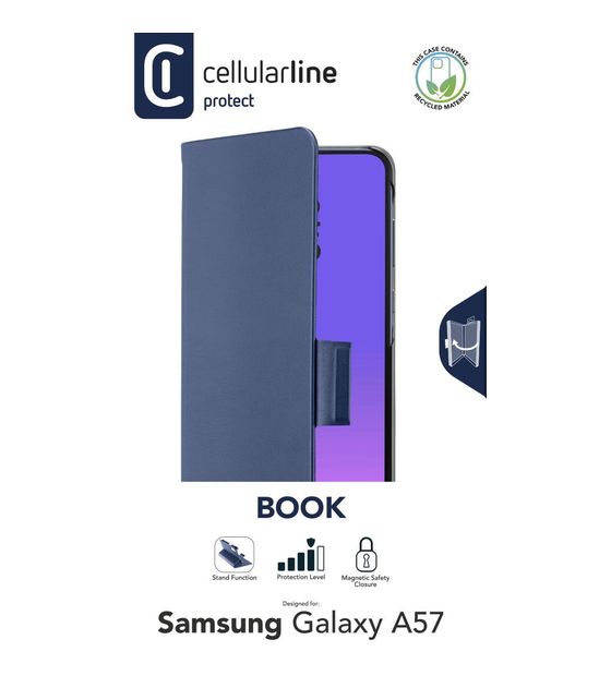 Cellular Line Book Folio für Samsung Galaxy A57  (Blau) f&uuml;r 19,99 Euro