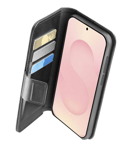 Cellular Line Book Agenda 2 Folio für Samsung Galaxy S25 Edge  (Schwarz) f&uuml;r 21,99 Euro