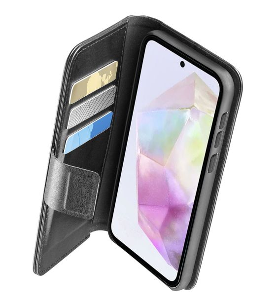 Cellular Line Book Agenda Folio für Samsung Galaxy A36, Galaxy A56  (Schwarz) f&uuml;r 26,99 Euro