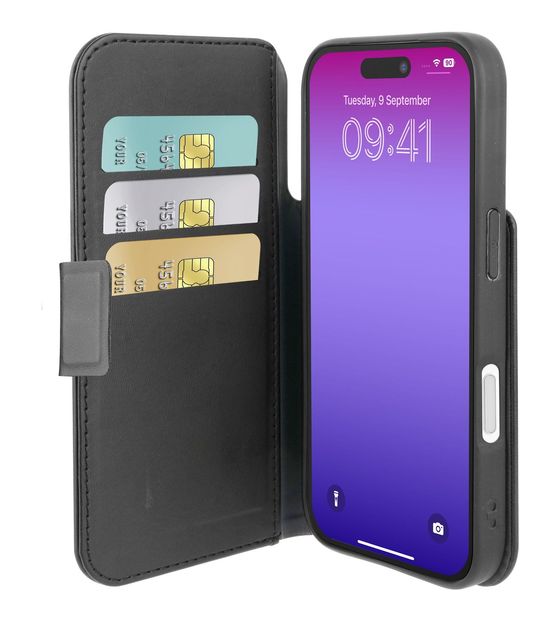 Cellular Line Book Agenda Folio für Apple iPhone 17 Pro Max  (Schwarz) f&uuml;r 25,49 Euro