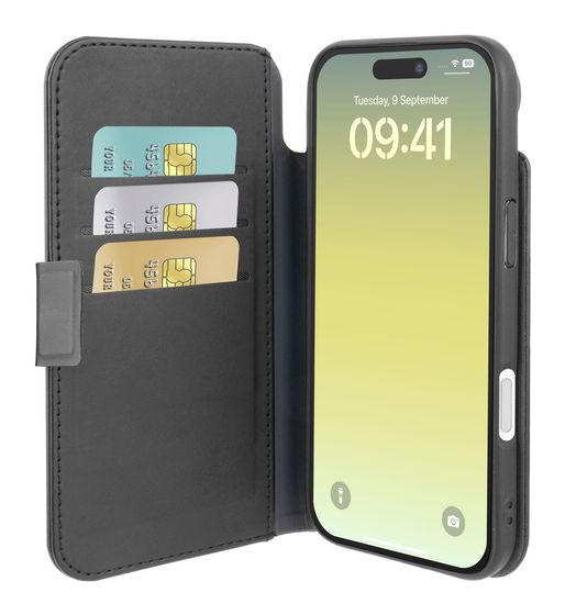 Cellular Line Book Agenda Folio für Apple iPhone 17 Air  (Schwarz) f&uuml;r 26,99 Euro