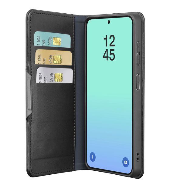 Cellular Line Book Agenda Folio für Samsung Galaxy S26  (Schwarz) f&uuml;r 26,99 Euro