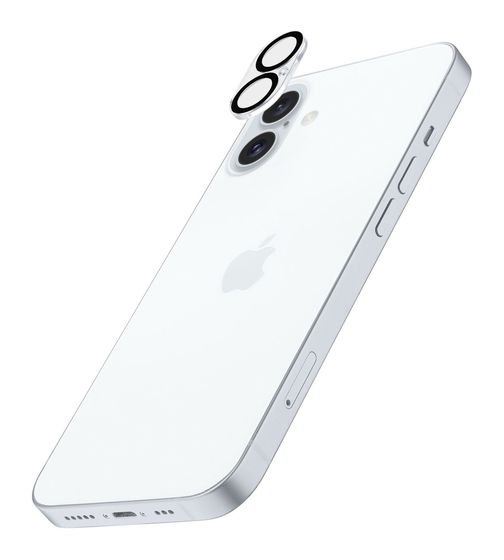 Cellular Line Camera Lens Protection Kameraobjektivschutz gehärtetes Glas für  Apple iPhone 16 Kratzresistent, Schockresistent f&uuml;r 9,99 Euro
