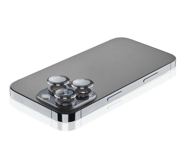 Cellular Line Camera Lens Ring Kameraobjektivschutz gehärtetes Glas für  Apple iPhone 16 Pro, iPhone 16 Pro Max Kratzresistent, Schockresistent f&uuml;r 14,99 Euro