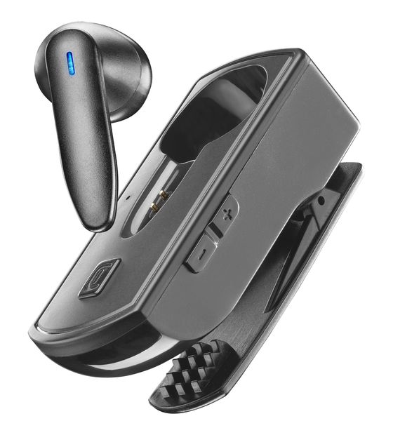 Cellular Line Clip Pro In-Ear Bluetooth Kopfhörer kabellos 5 h Laufzeit  (Schwarz) f&uuml;r 39,99 Euro