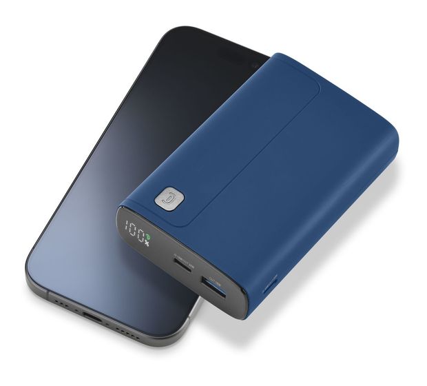 Cellular Line Elite 20000 mAh Powerbank USB Typ-C  (Blau) f&uuml;r 34,49 Euro