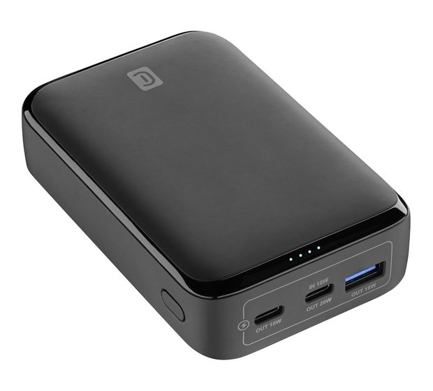 Cellular Line Essence 20000 mAh Powerbank USB Typ-C  (Schwarz) f&uuml;r 34,99 Euro