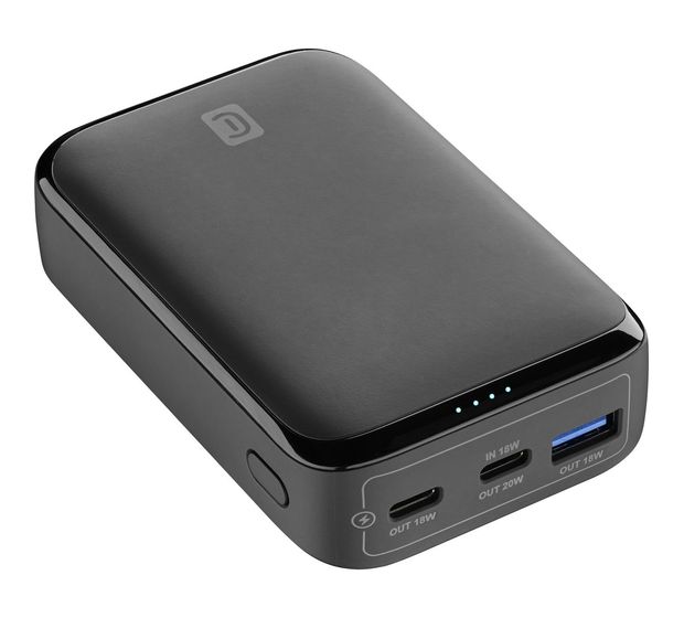 Cellular Line Essence 10000 mAh Powerbank USB Typ-C  (Schwarz) f&uuml;r 24,99 Euro