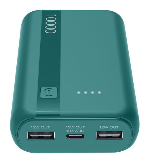 Cellular Line Essential 10000 mAh Powerbank USB Typ-C  (Blau) f&uuml;r 18,49 Euro