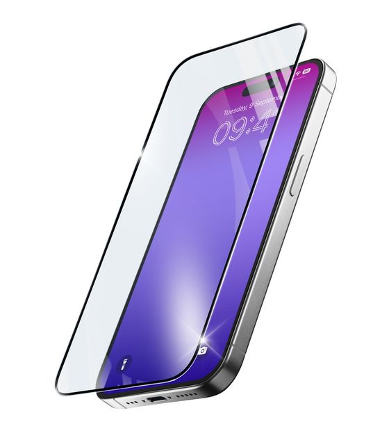 Cellular Line Fortified Xtreme Glass Klare Bildschirmschutzfolie gehärtetes Glas für  Apple iPhone 17 Pro Max Abnutzungsresistent, Tropfsicher, Schlagfest, Kratzresistent, Schockresistent f&uuml;r 28,49 Euro