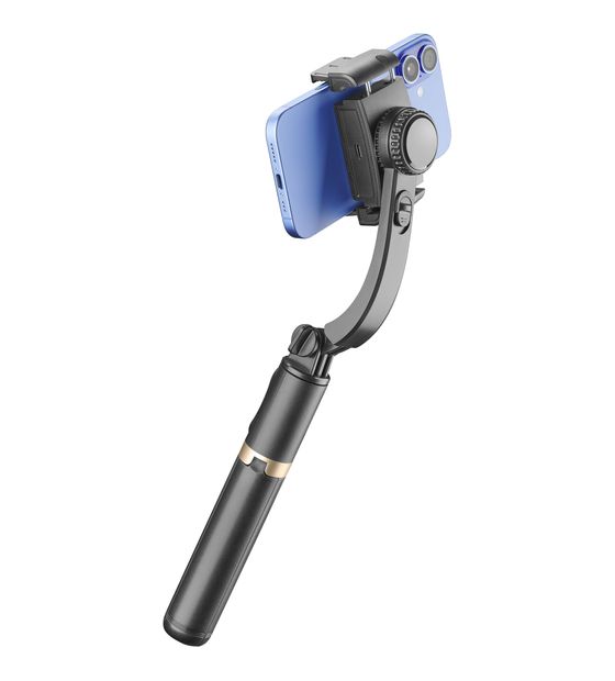 Cellular Line Freemotion Video-Stabilisator-Gimbal für Smartphones 70 mm Universal  (Schwarz) f&uuml;r 49,99 Euro