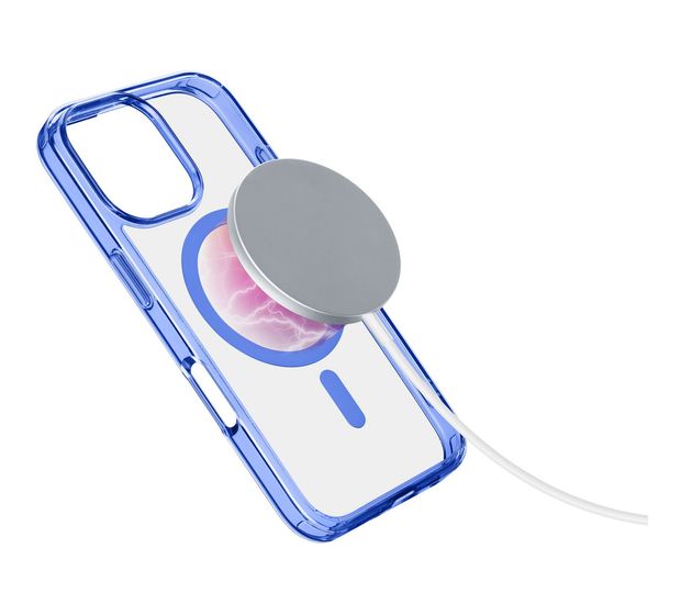 Cellular Line Iconic Mag Cover für Apple iPhone 16 Pro Max  (Blau) f&uuml;r 23,49 Euro