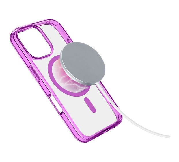 Cellular Line Iconic Mag Cover für Apple iPhone 16 Pro Max  (Pink) f&uuml;r 23,49 Euro