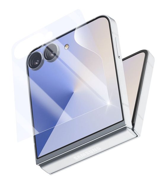 Cellular Line Impact Film Klare Bildschirmschutzfolie für  Samsung Galaxy Z Flip7 Kratzresistent, Schockresistent f&uuml;r 14,99 Euro