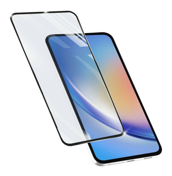 Cellular Line Impact Glass Capsule Klare Bildschirmschutzfolie gehärtetes Glas 9H für  Samsung Galaxy A35/A55 5G Stoßfest, Schlagfest, Kratzresistent f&uuml;r 18,99 Euro