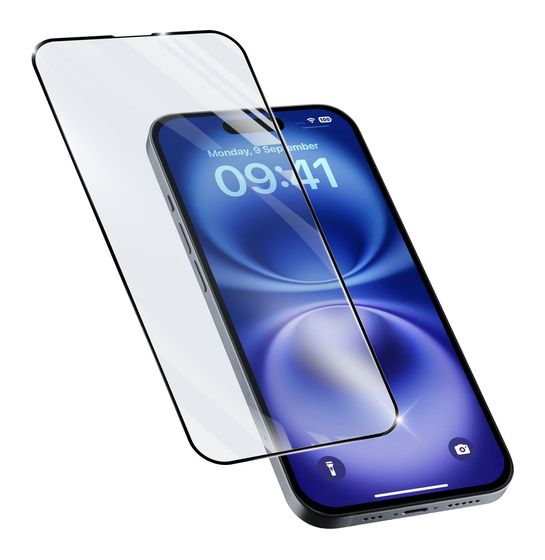 Cellular Line Impact Glass Capsule Klare Bildschirmschutzfolie gehärtetes Glas 9H für  Apple iPhone 16 Plus Stoßfest, Splitterfrei, Schockresistent f&uuml;r 23,49 Euro