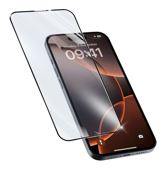 Cellular Line Impact Glass Capsule Klare Bildschirmschutzfolie gehärtetes Glas 9H für  Apple iPhone 16 Pro Max Stoßfest, Splitterfrei, Schockresistent f&uuml;r 23,49 Euro