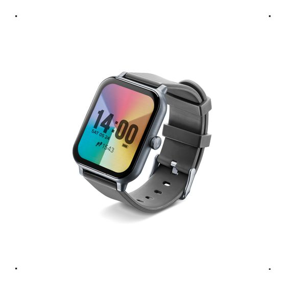 Cellular Line ION 60800 Digital Smartwatch Rechteckig 120 h  (Schwarz) f&uuml;r 29,99 Euro