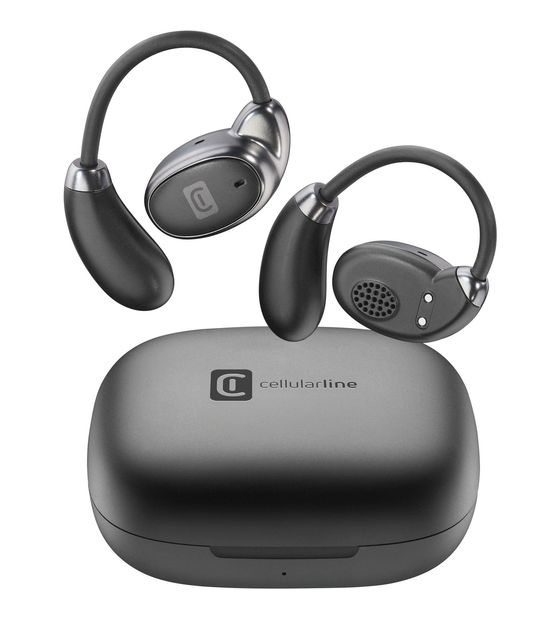 Cellular Line Lume Bluetooth Kopfhörer Kabellos TWS 8 h Laufzeit IPX4  (Schwarz) f&uuml;r 24,99 Euro