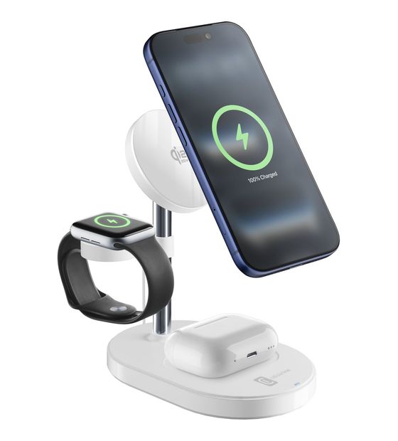 Cellular Line MAG TRIO 3IN1 WIRELESS CHARGING STATION f&uuml;r 75,99 Euro