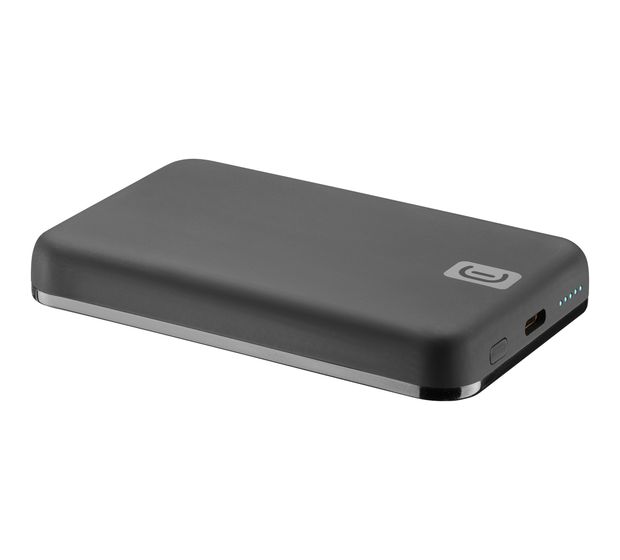 Cellular Line Magsafe 5000 mAh Powerbank USB Typ-C Kabelloses Laden  (Schwarz) f&uuml;r 39,99 Euro