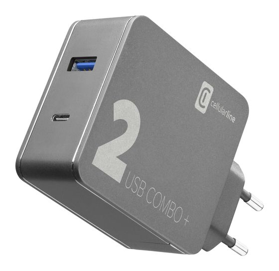 Cellular Line MULTIPOWER 2 COMBO PLUS - USB-C Laptop, MacBook, Smartphones f&uuml;r 56,99 Euro