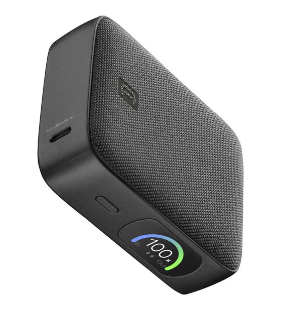 Cellular Line PowerView IQ 10000 mAh Powerbank USB Typ-C  (Schwarz) f&uuml;r 39,99 Euro