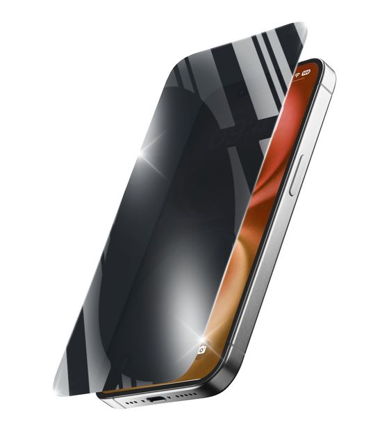 Cellular Line Privacy Xtreme Glass Datenschutz-Bildschirmschutz " Privacy " gehärtetes Glas für  Apple iPhone 16 Plus Fallbeständig, Schlagfest, Kratzresistent f&uuml;r 28,49 Euro