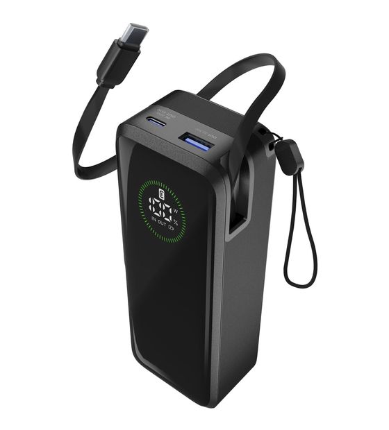 Cellular Line Roller 20000 mAh Powerbank USB Typ-C  (Schwarz) f&uuml;r 65,99 Euro