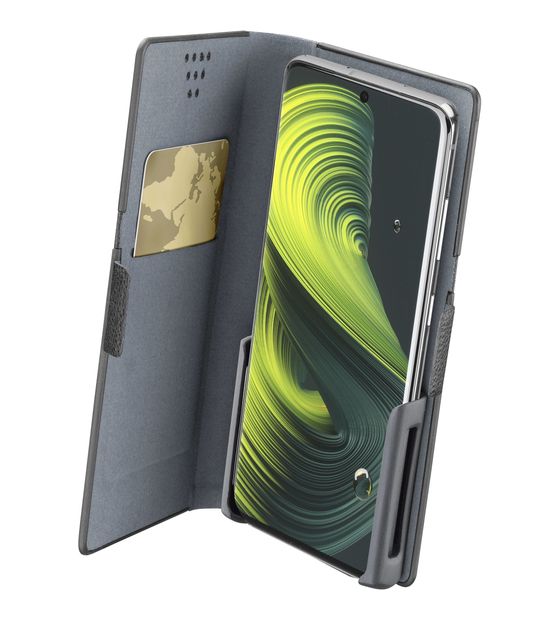 Cellular Line Slide & Click L Folio für Universal 90 x 170 mm  (Schwarz) f&uuml;r 23,49 Euro