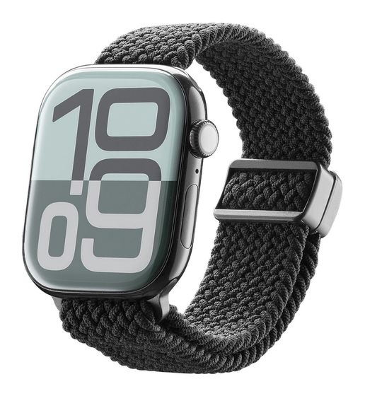 Cellular Line Soft Band Armband 8 mm Watch 38/40/41/42 (SER.10) mm  (Schwarz) f&uuml;r 24,99 Euro