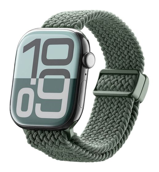 Cellular Line Soft Band Armband 8 mm Watch 42 (S.1-2-3)/44/45/46/49 mm  (Grün) f&uuml;r 24,99 Euro
