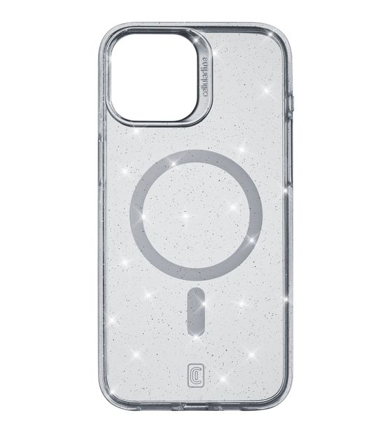 Cellular Line Sparkle Mag Cover für Apple iPhone 15  (Transparent) f&uuml;r 22,99 Euro