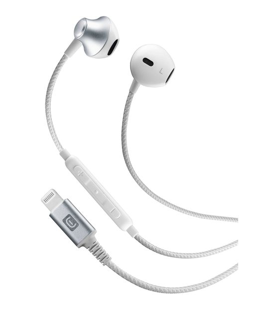 Cellular Line Stunt In-Ear Kopfhörer Kabelgebunden  (Weiß) f&uuml;r 34,99 Euro