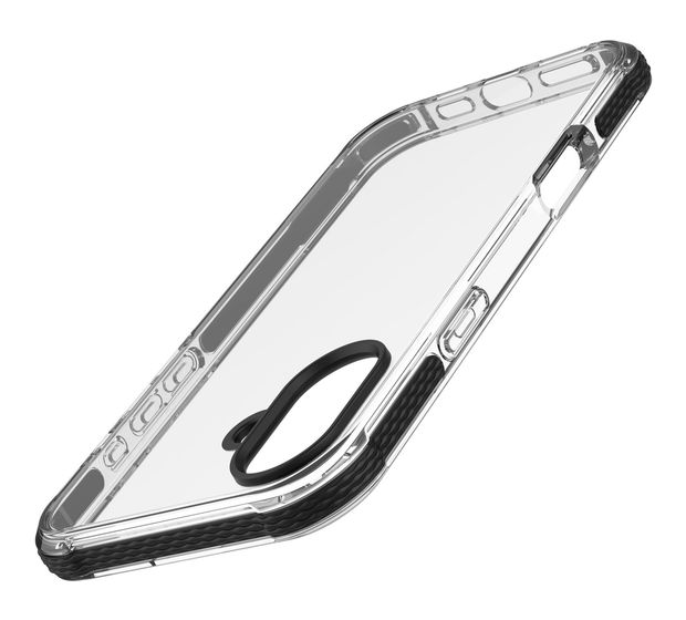 Cellular Line Tetra Force Strong Guard Cover für Apple iPhone 16  (Schwarz) f&uuml;r 23,49 Euro