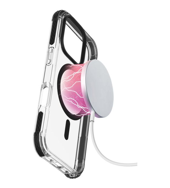 Cellular Line Tetra Force Strong Guard Mag Cover für Apple iPhone 16 Pro Max  (Schwarz) f&uuml;r 25,49 Euro