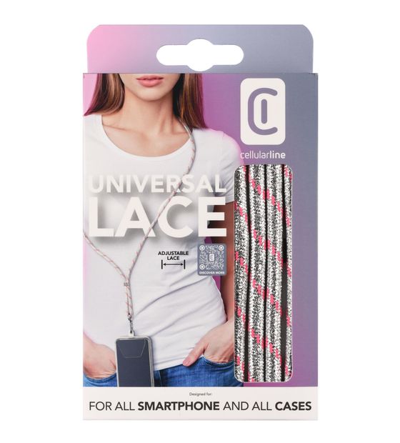 Cellular Line Universal Lace Umhängegurt für Universal  (Grau) f&uuml;r 12,99 Euro